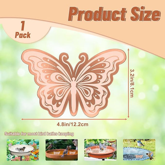 Bird Bath Copper Disk, 0.6mm Reinforced 99.9% Pure Copper Cleaning Disk - Image 2
