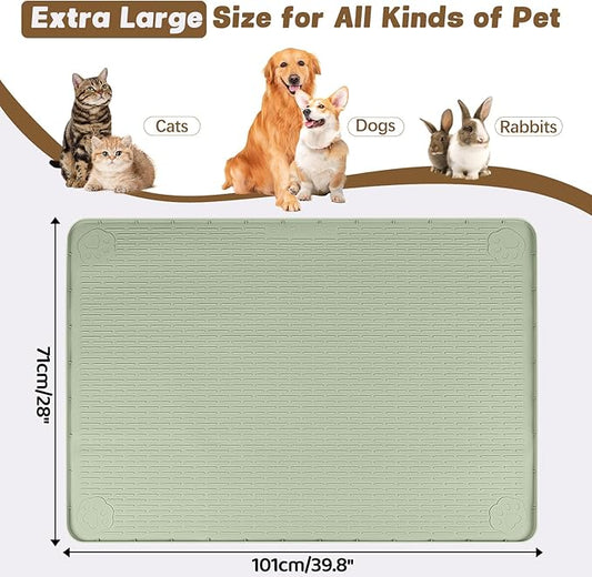 Cat Food Mat, Floor Protection - Image 2