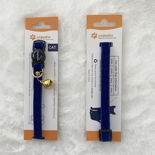 Safety Quick Release Cat Collars, Double Velvet - Image 2