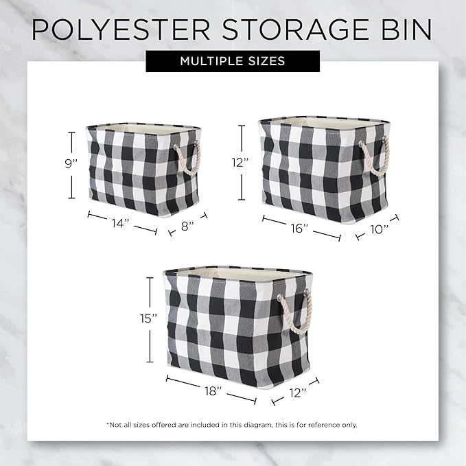 Bone Dry Pet Storage Collection Collapsible Bin, Small Rectangle - Image 8