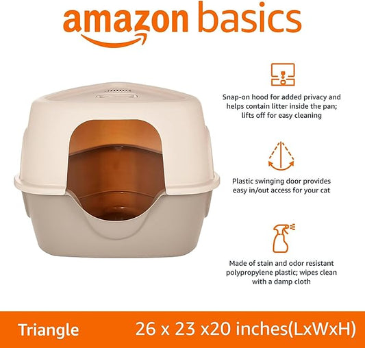 Amazon Basics Cat Litter Box - Image 2