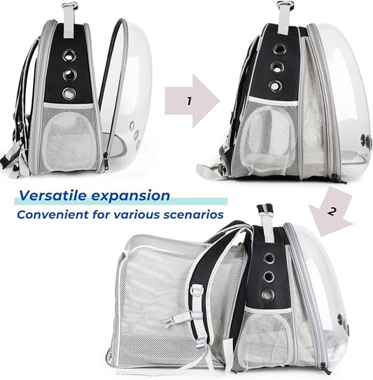 Lollimeow Expandable Cat Backpack Carrier - Image 2