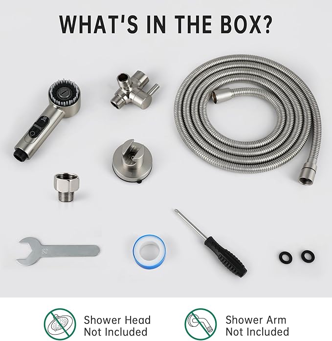 3 Mode Dog Shower Attachment, High Pressure Handheld Sprayer - Image 8