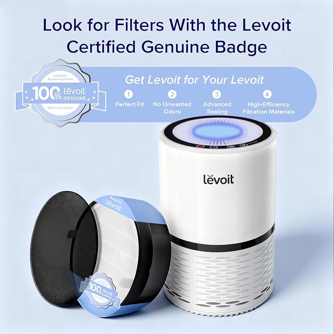 LEVOIT Air Purifier for Home, AHAM Verifide, High-Efficiency Filter for Smoke - Image 9