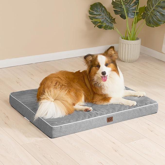 EHEYCIGA Waterproof Dog Bed Orthopedic 47"x29", Memory Foam Pet Bed - Image 9