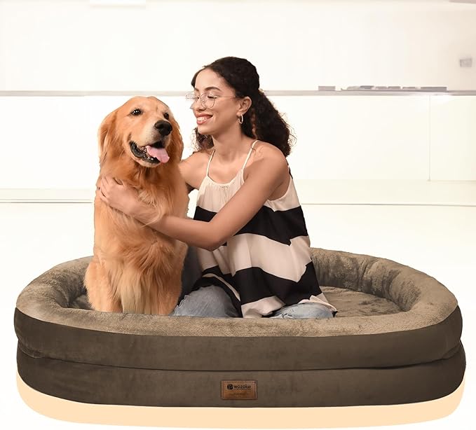 Orthopedic Washable Large Dog Bed: Cooling Dog Bed - Image 7
