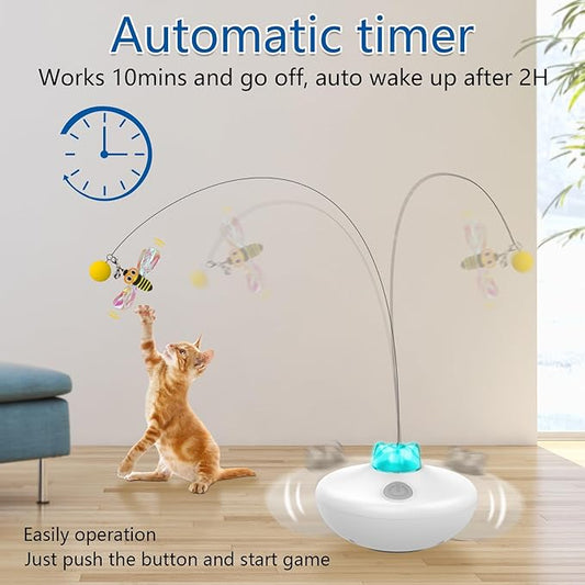 Interactive Cat Toys Cat Exercise Tumbler, Rechargeable Cat Toys - Image 2