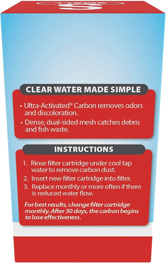 Tetra Filter Aquarium Cartidges, Removes Odors and Discoloration, Ready to Use - Image 2