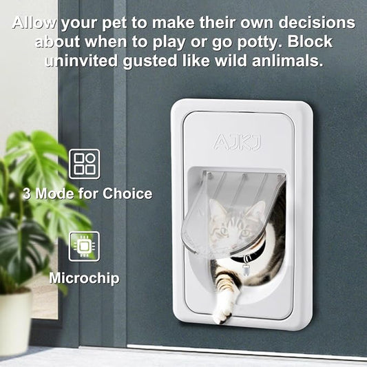 Smart Electronic Pet Door, Automatic Cat Dog Door - Image 2
