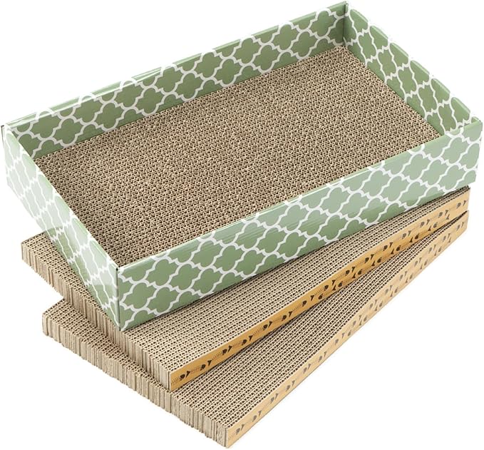 MECOOL Cat Scratching Board,3PC Scratch Pad - Image 7