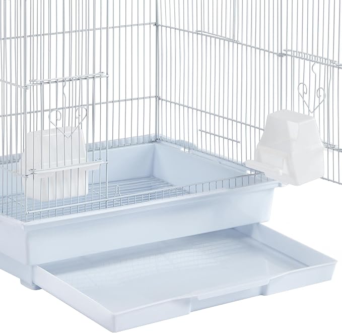 Yaheetech 39-inch Roof Top Medium Parakeet Bird Cages - Image 9