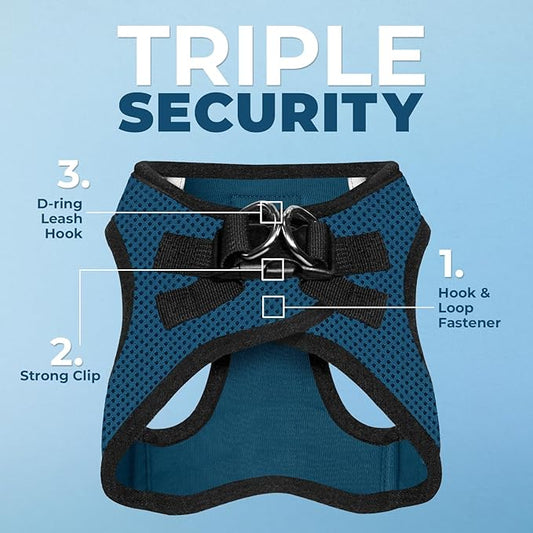 Best Pet Supplies Voyager Step-in Air All Weather Mesh Harness and Reflective - Image 2
