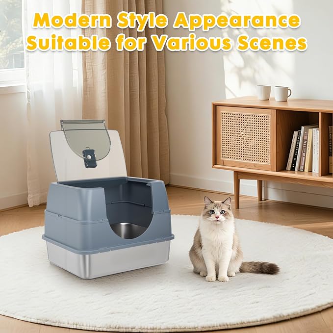 Stainless Steel Litter Box - Image 7