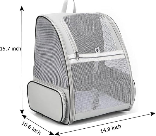 Cat Carrier Backpack, Dog Backpack, Ventilate Pet Cats Puppy Dogs Birds Bunny - Image 2