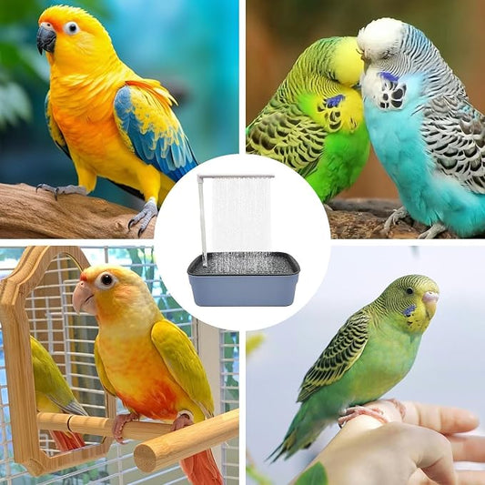 Parrot Bathtub, Automatic Circulating Water Bird Shower Pet Bird Bath - Image 2