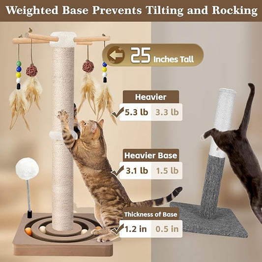 Cat Scratching Post, Interactive Furniture Toys - Image 2