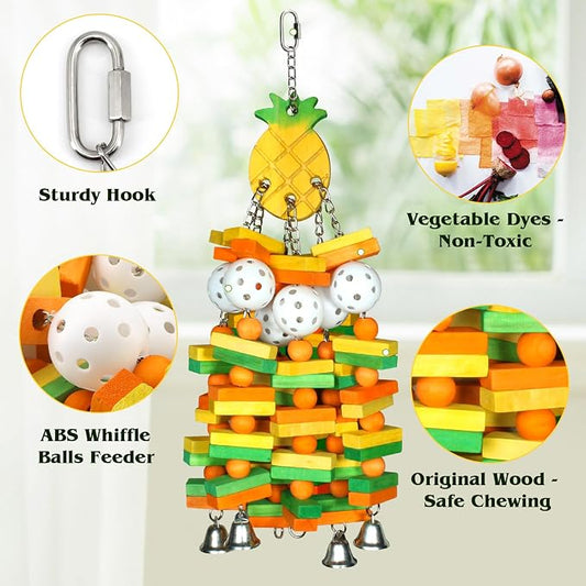 Parrot Toys 18 inches Bird Shredding Toys - Image 2