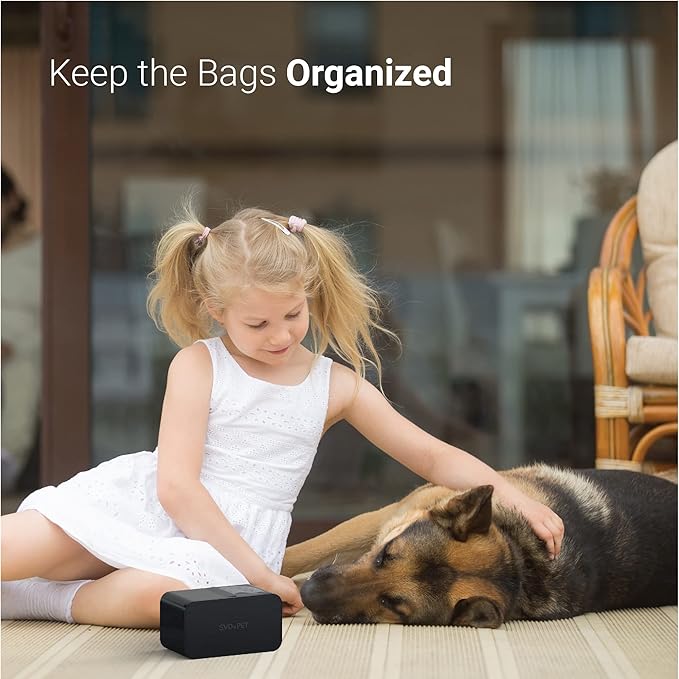 SVD.PET Dog Poop Bag Dispenser, Wall Mount Waste Bag Dispenser, Holds 8 Rolls - Image 6