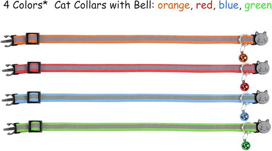 Breakaway Reflective Nylon Cat Collars - Image 2