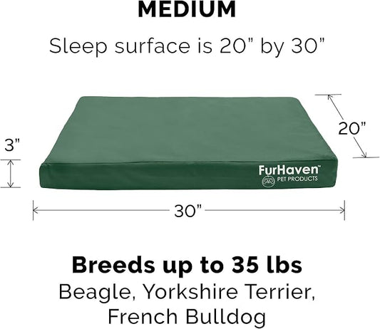 Furhaven Indoor/Outdoor Logo Oxford Polycanvas Mattress - Image 2