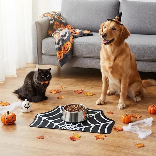 Pet Mat for Food and Water, Absorbent Non-Slip Quick Dry Dog Food Mat for Dog - Image 2