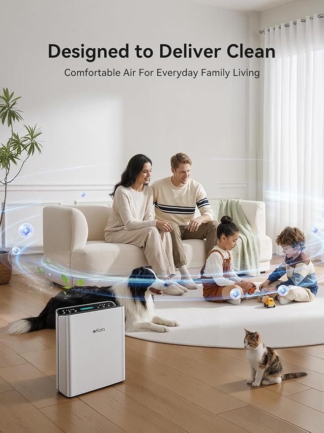 Afloia Air Purifier for Home Large Room Bedroom Up to 2000Ft² - Image 8
