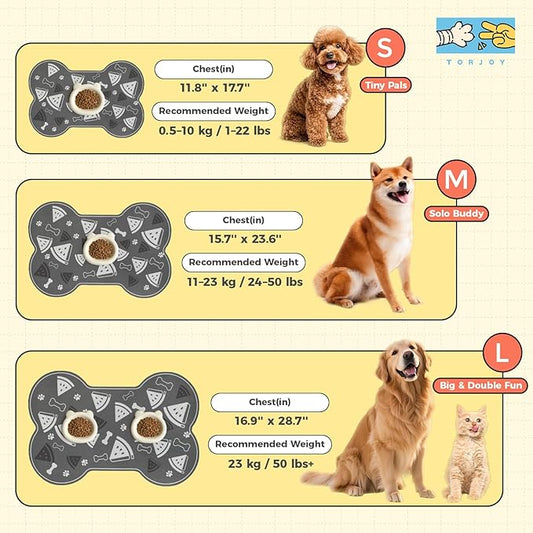 Dog Food Mat, 0.15” Thickened Super Absorbent Pet Feeding Mat - Image 2