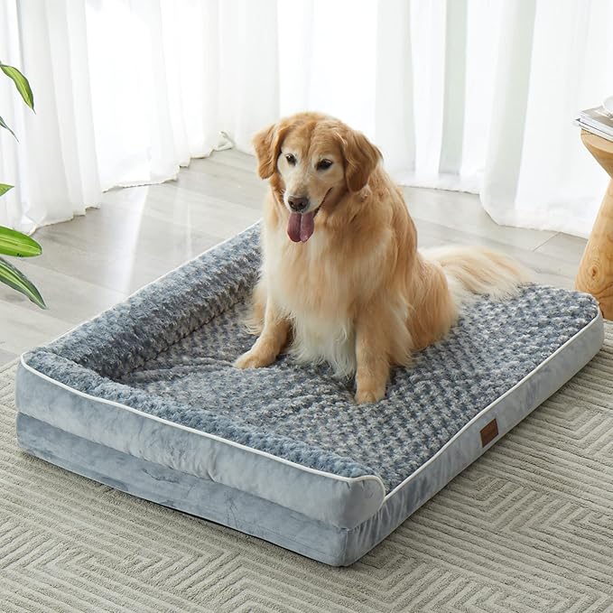 BFPETHOME Orthopedic Dog Bed for Extra Large Dogs-Big Waterproof Sofa Dog Bed - Image 9