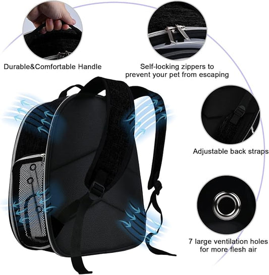 BAGLHER Cat Carrier Backpack Bubble - Image 2