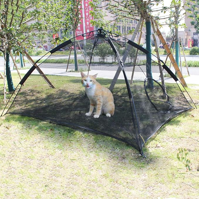Portable Large Pop Up Pet Cat Tents Enclosures - Image 6