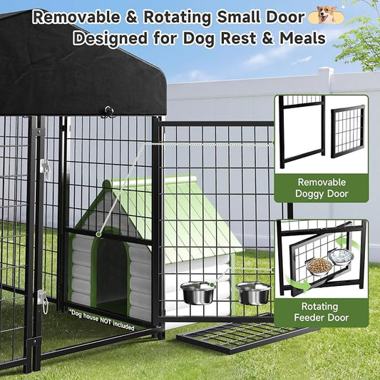 Dog Kennel Outdoor, Outside Dog Kennel - Image 2