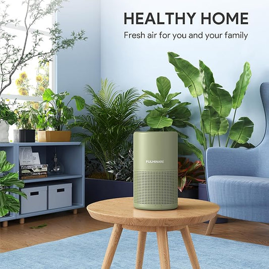 FULMINARE Air Purifiers for Home Bedroom H13 HEPA Air Purifier, 3 Speeds - Image 2