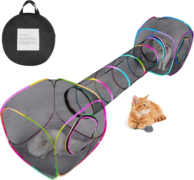 Outdoor Cat Enclosures Portable Cats Tunnel - Image 9