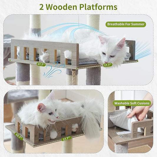 Maine Coon Cat Tree, Heavy Duty Cat Tree - Image 2