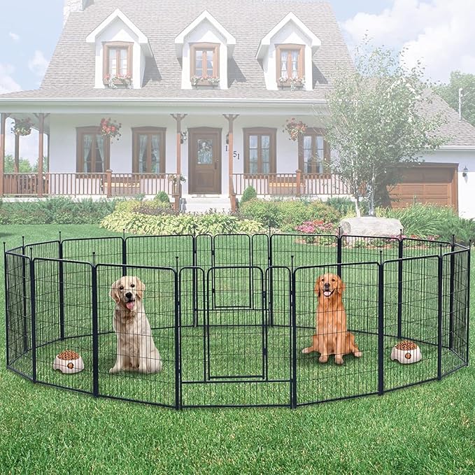 Dog Playpen, Portable Outdoor Dog Fence, Dog Playpen - Image 6