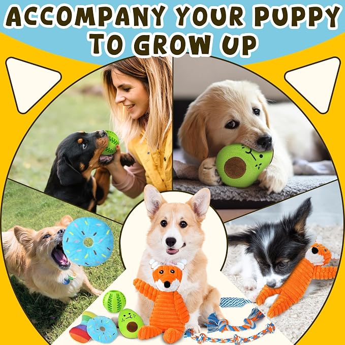 Zeaxuie 9 Pack Luxury Puppy Toys - Image 7