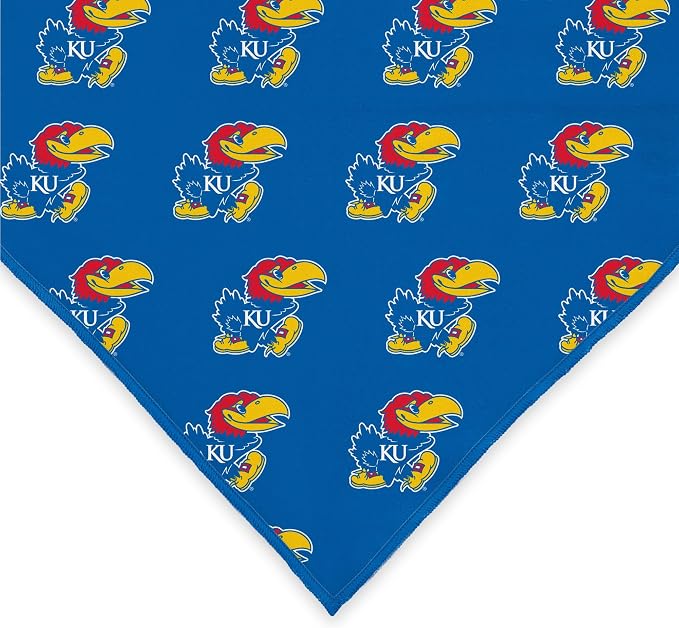 Kansas Jayhawks Officially Licensed Bandana - Image 3