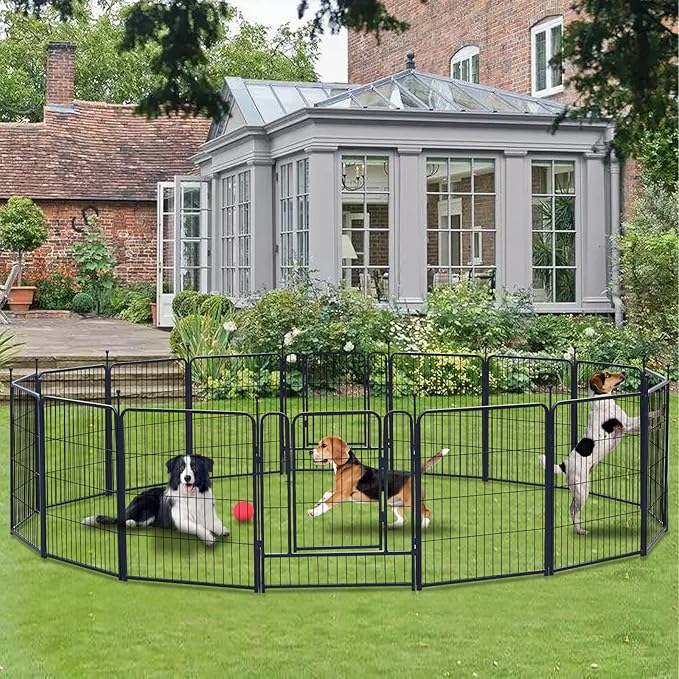Dog Playpen Portable Outdoor Dog Fence, Dog Playpen - Image 6
