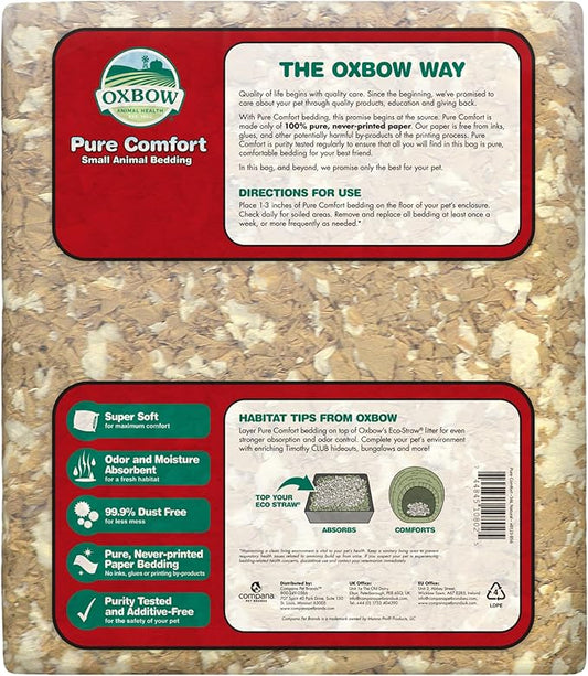 Oxbow Pure Comfort Bedding, & Guinea Pig Bedding, Bunny Supplies - Image 2