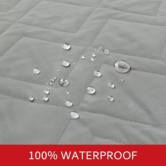 Moonsea Waterproof Couch Cover for Dogs Antislip Washable Blanket Bed Cover Pet - Image 2