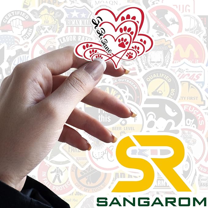 Custom Paw Pet Sticker Personalized Heart Name Pet Paw Cat and Dog Lover - Image 7