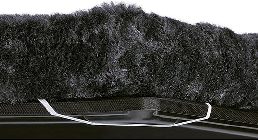 MidWest Homes for Pets QuietTime XXS Dog Bed – Gray Faux Fur Bolster, - Image 2