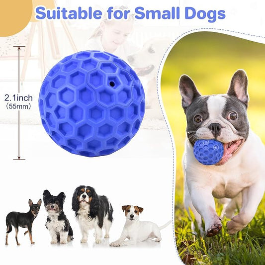 Tough Squeaky Dog Balls Puppy Toys, Interactive Dog Toys - Image 2