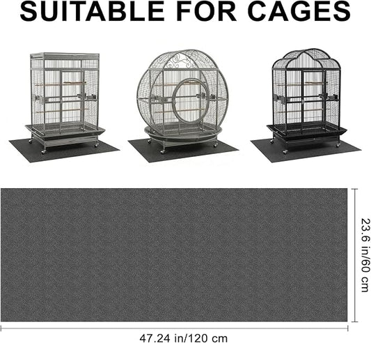 Under Pet Cage Mat for Bird Cages, Dog Kennels, Reptile Aquariums, Dog Kennels - Image 2