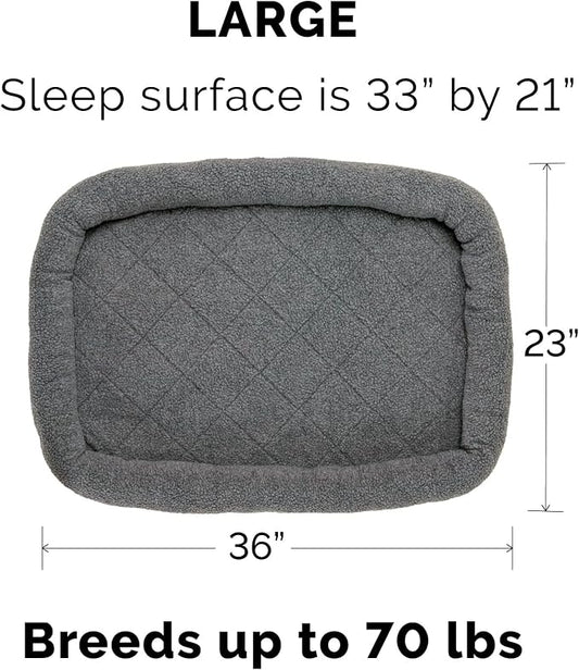 Furhaven Dog Bed for Large/Medium Dogs, 100% Washable, Sized to Fit Crates - Image 2