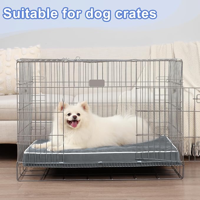 KSIIA Dog Bed for Crate Pad Waterproof for Medium Dogs - Image 8
