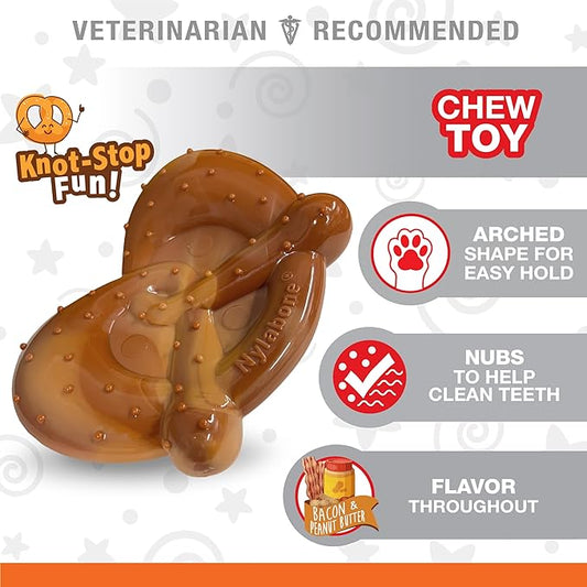Nylabone Pretzel Power Chew Toy - Image 2