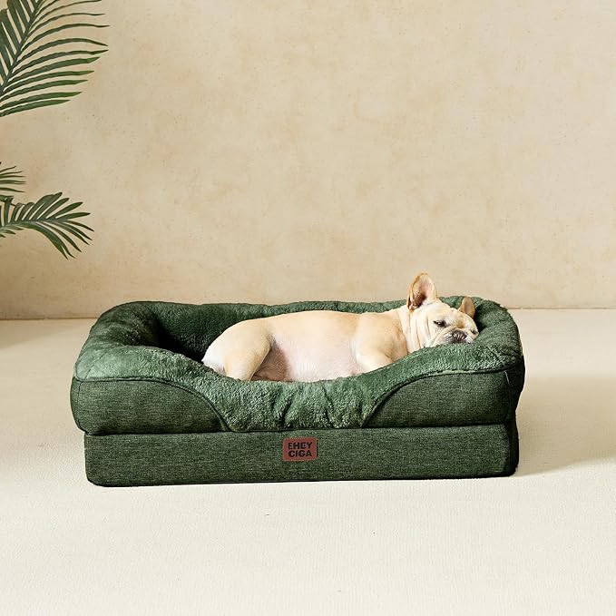 EHEYCIGA Orthopedic Dog Bed for Medium Dog, Waterproof Liner & Washable - Image 8