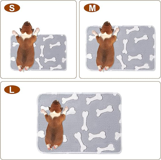 1 Pack 3 Blankets Super Soft Fluffy Premium Fleece Pet Blanket Flannel Paw - Image 2