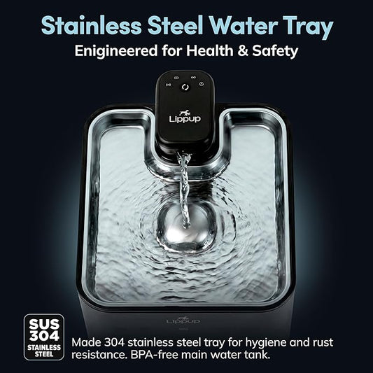 Cat Water Fountain Cordless, 88oz/2.6L Wireless Pet Water Fountains - Image 2